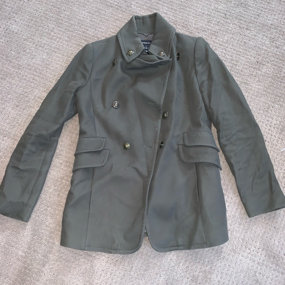 Mango suit structured coat